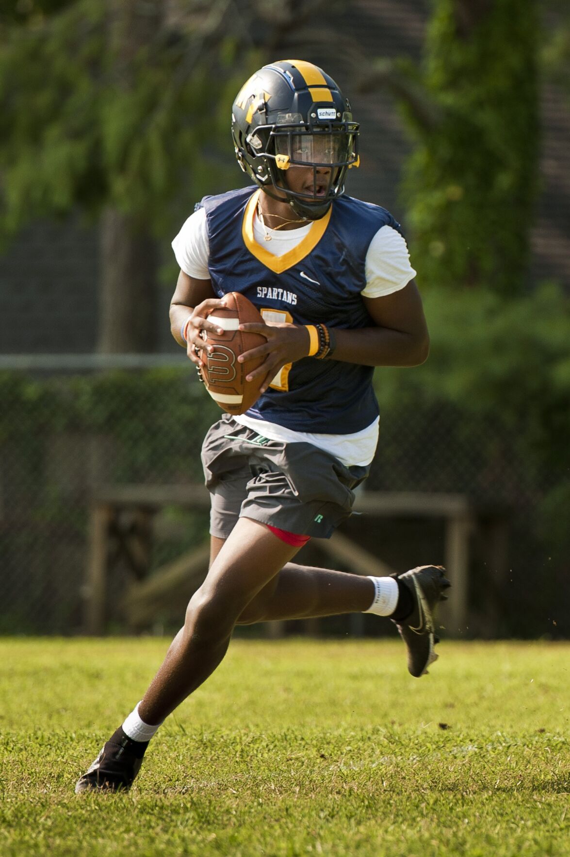 Mount Tabor football first day